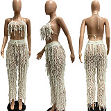 WHOLESALE | Tassel Beach Pants Set
