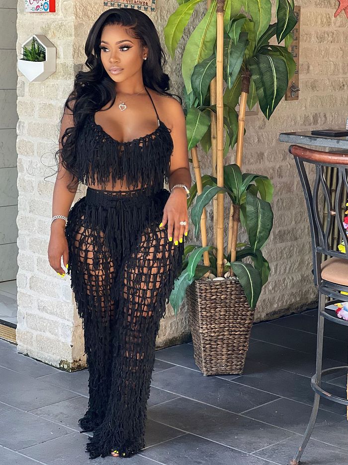 WHOLESALE | Tassel Beach Pants Set