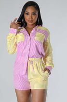 WHOLESALE | Two Tones Shirt Set