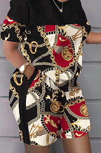 WHOLESALE | Casual Letter Printed Shorts Set