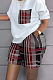 WHOLESALE | Casual Letter Printed Shorts Set