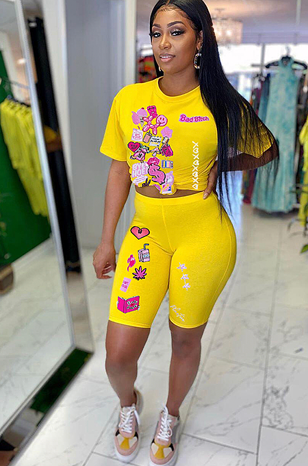 WHOLESALE | Big Bitch Shorts Set