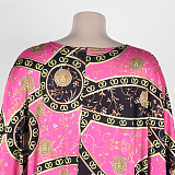 WHOLESALE | Plus Size Floral Printed Long Coat & Shorts Set