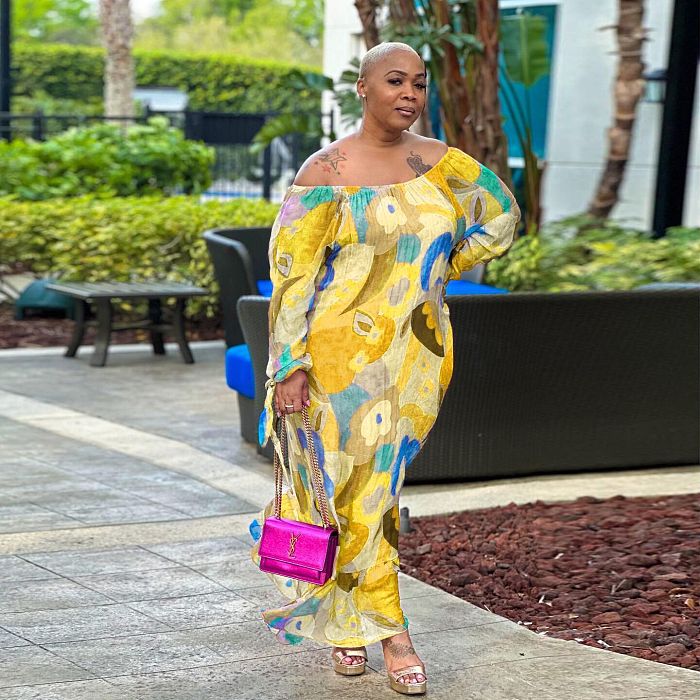 WHOLESALE | Plus Size Floral Printed Long Dress
