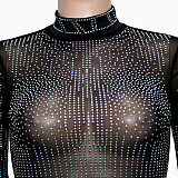 WHOLESALE | Black See-through Skirt Set