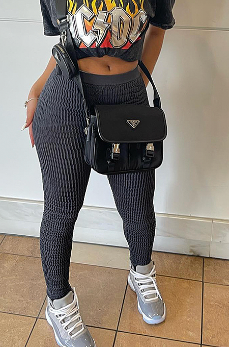 WHOLESALE | Elastic Ruffle Pants