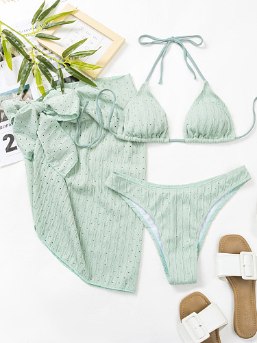 WHOLESALE | 3 Piece Bikini in Cyan