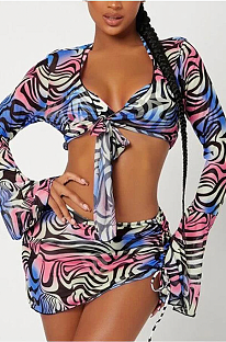 WHOLESALE | 4Pieces Slef-tied Bikini