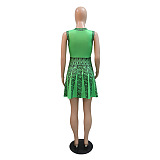 WHOLESALE | Off Shoulder Pleated Dress