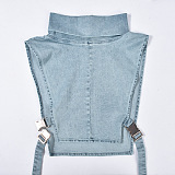 WHOLESALE | Off Shoulder Turtle Neck Strap Bundle Top