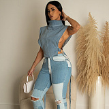 WHOLESALE | Off Shoulder Turtle Neck Strap Bundle Top
