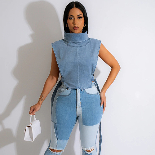 WHOLESALE | Off Shoulder Turtle Neck Strap Bundle Top