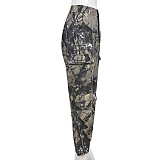 WHOLESALE | Loose Side Pocket Camo Pants