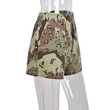 WHOLESALE |  Draswstring Waist Camo Shorts