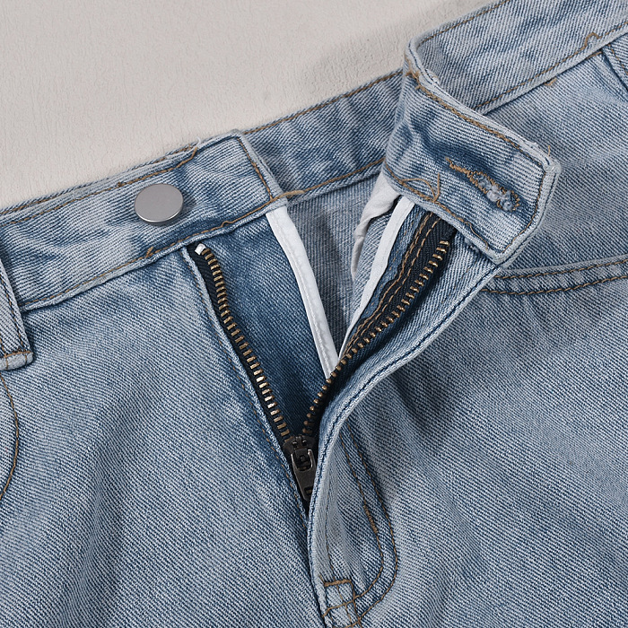 WHOLESALE | Distressd Denim Skirt