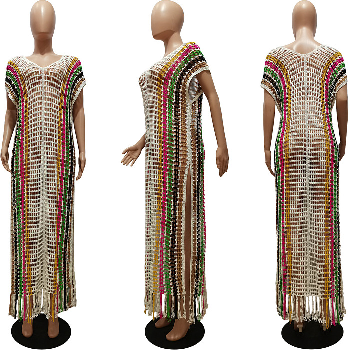 WHOLESALE | Knitted Hollow-out Beach Dress