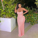 WHOLESALE | Popcorn Material Maxi Dress