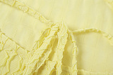 WHOLESALE | Popcorn Material Maxi Dress