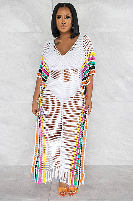 WHOLESALE | Knitted Hollow-out Beach Dress