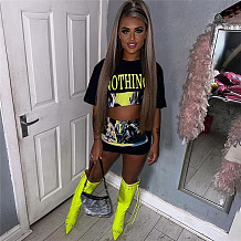 WHOLESALE | Printed Crop Top Skirt Set