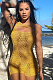 WHOLESALE | Knitted Open Back Beach Romper