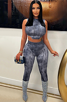 WHOLESALE | Back Tied High Elastic Pants Set