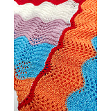 WHOLESALE | Rainbow Knitted Button Up Dress