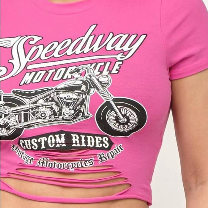 WHOLESALE | Printed Crop Top
