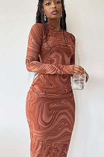 WHOLESALE | Marble Long Dress