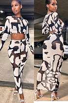 WHOLESALE | Chiffon Pattern Skirt Set