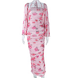 WHOLESALE | Rose Halter Long Dress