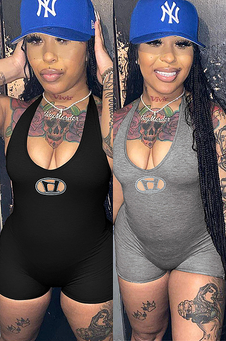 WHOLESALE | Halter Neck Romper