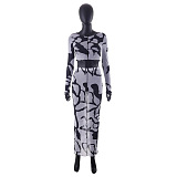 WHOLESALE | Chiffon Pattern Skirt Set