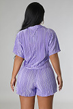 WHOLESALE | Solid Ruffles Shorts Set