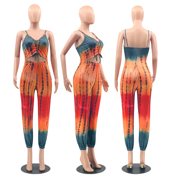 WHOLESALE | Color Panel Maxi Jumpsuit