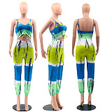 WHOLESALE | Color Panel Maxi Jumpsuit