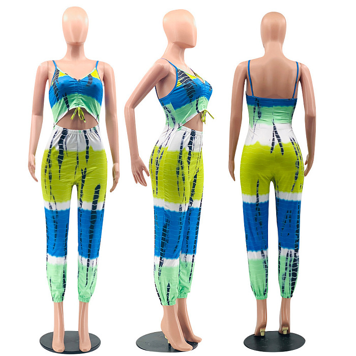 WHOLESALE | Color Panel Maxi Jumpsuit