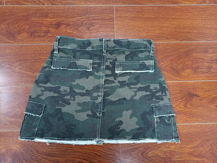 WHOLESALE | Camo Halter Skirt Set
