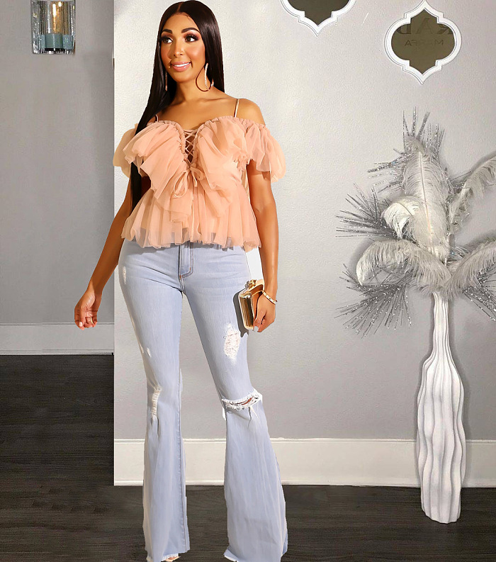 WHOLESALE | Chiffon Maxi Top