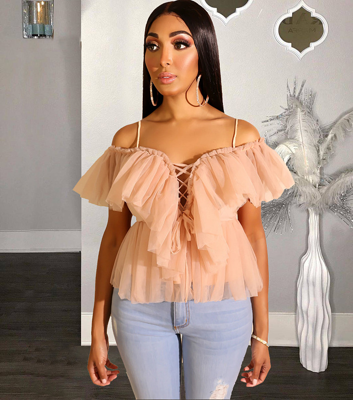 WHOLESALE | Chiffon Maxi Top