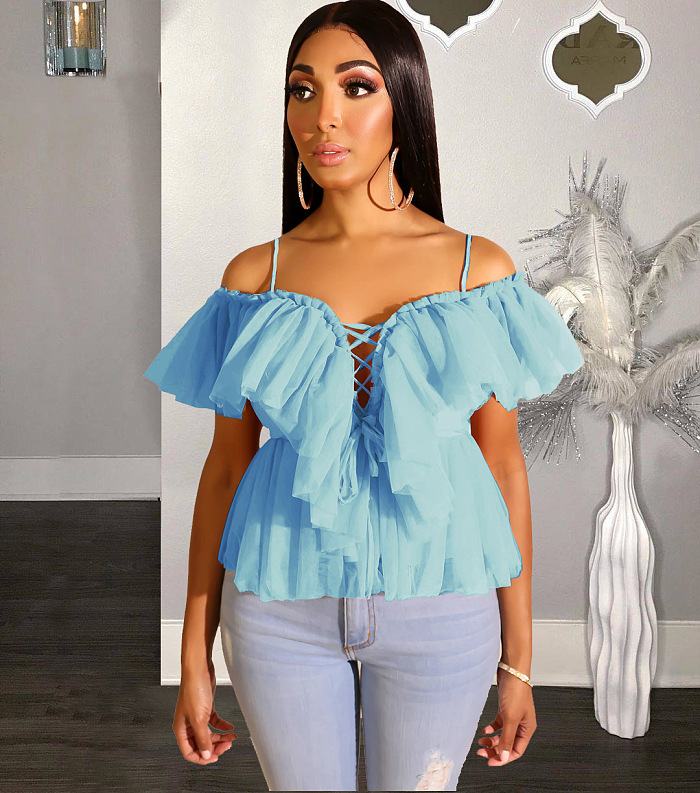 WHOLESALE | Chiffon Maxi Top