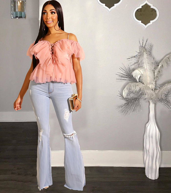 WHOLESALE | Chiffon Maxi Top