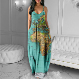 WHOLESALE | Map Printed Maxi Dress