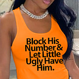 WHOLESALE | Slogan Printed T-shirt