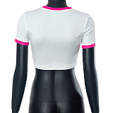 WHOLESALE | Race  Car Printed CropTop