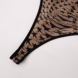 WHOLESALE | Stars Printed See-through Two Pieces