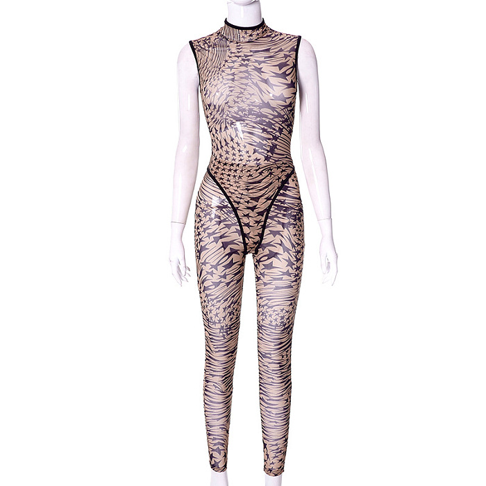 WHOLESALE | Stars Printed See-through Two Pieces