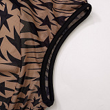 WHOLESALE | Stars Printed See-through Two Pieces