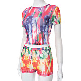 WHOLESALE | Colorful Printed Shorts Set