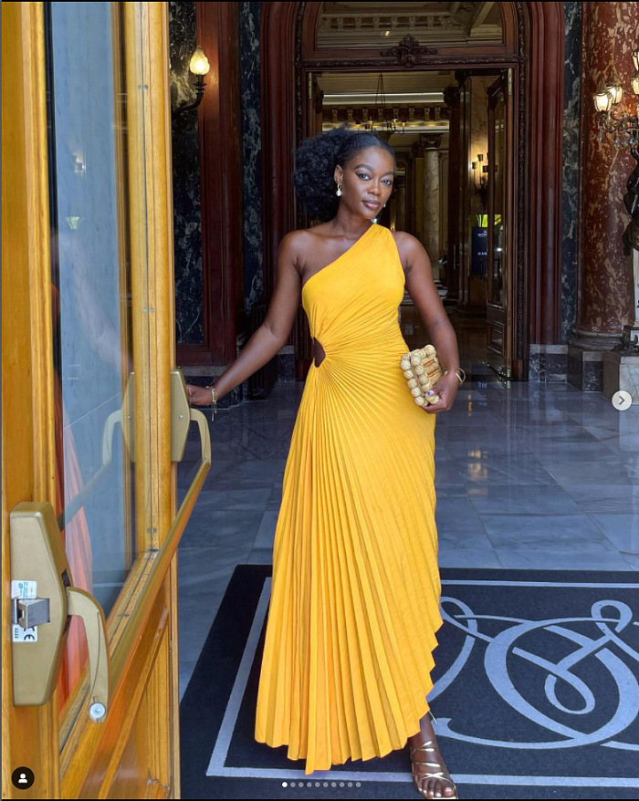 WHOLESALE | Pleated One Shoulder Dress